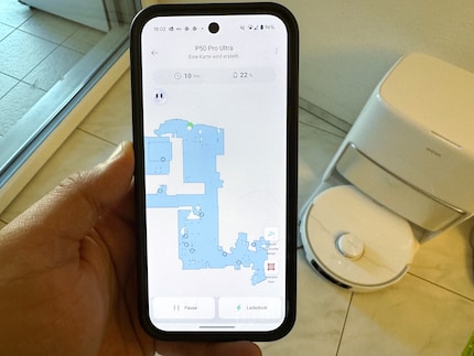 Il robot ha scansionato l'appartamento in modo perfetto e in pochissimo tempo.