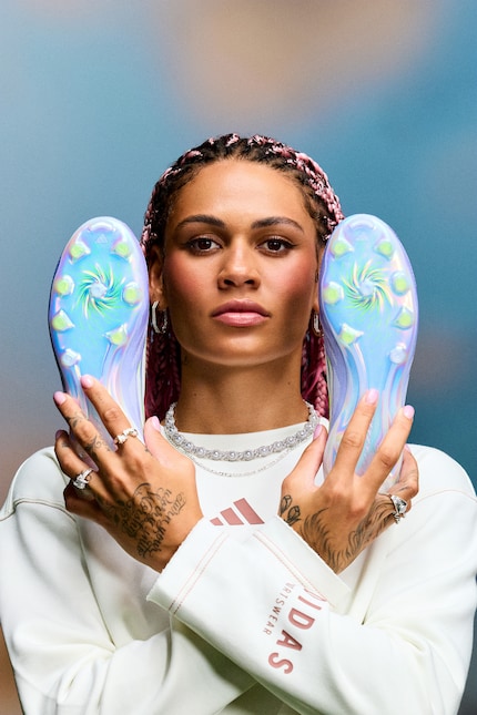 US international Trinity Rodman helped to develop the shoe.
