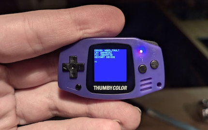 If you launch the Tagged demo out the box, a blue screen will appear quickly.