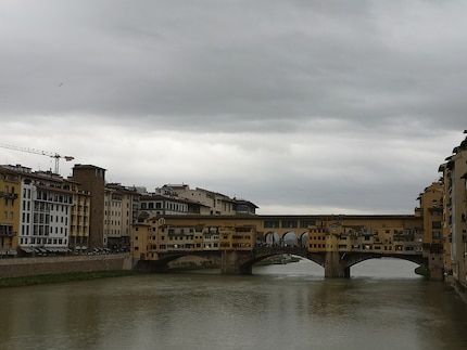 Rainy and completely overcrowded: Florence was not for me.