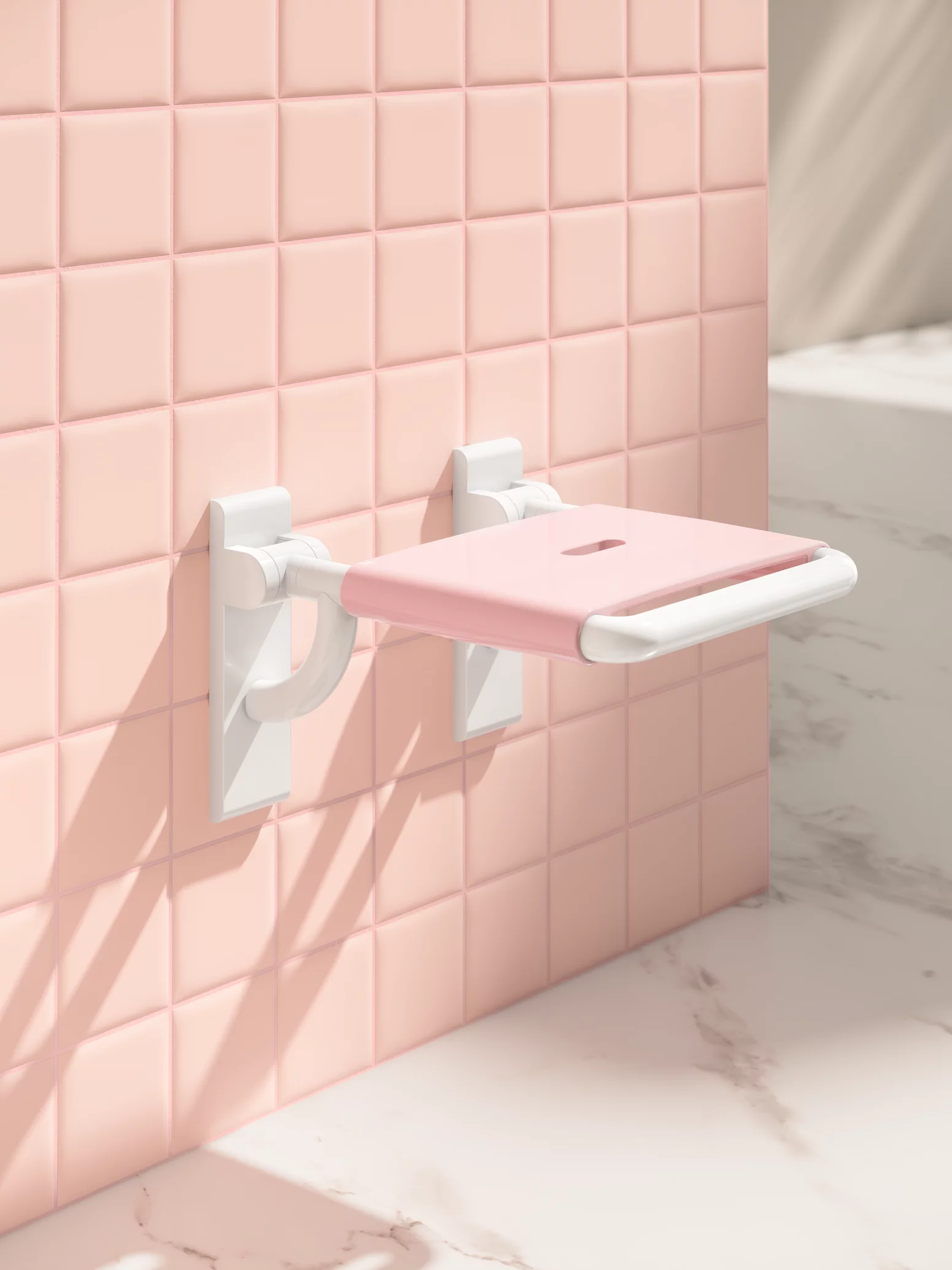Hewi offers bathroom accessories and furniture.