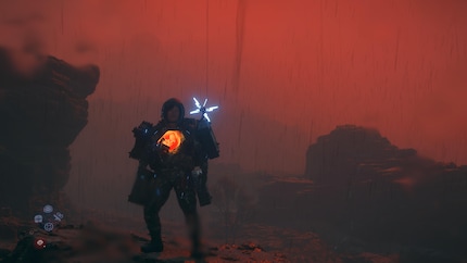 I can almost feel the rain on my face.