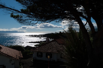 Scatto in controluce con le impostazioni predefinite di Lightroom.