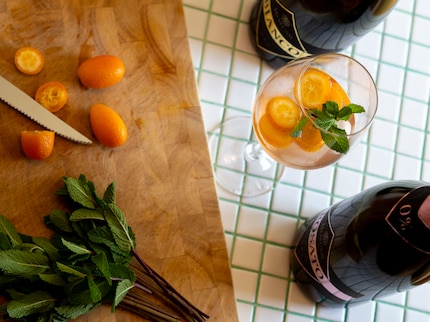 This drink is quick and easy.