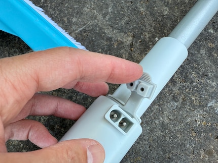 This is where the charging cable goes in. Otherwise it has a watertight cover.