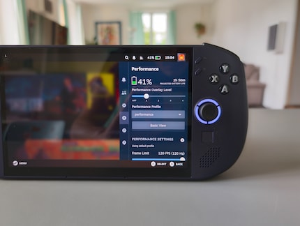 Apart from the performance profiles, SteamOS is identical to the one on the Steam Deck.