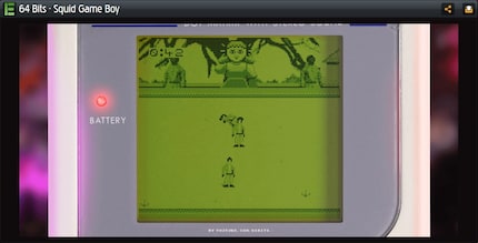 Several characters compete against each other in Red Light, Green Light.