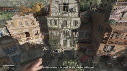Non tutte le parti dell'open world sono fatte per il parkour. In questa città vecchia è bello correre e saltare.