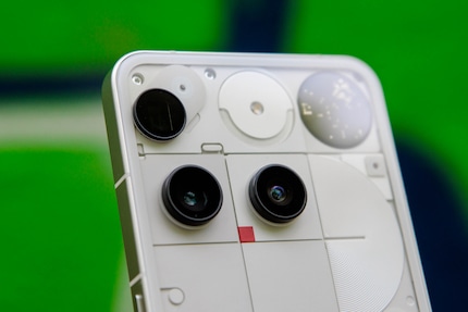 The cameras on the back