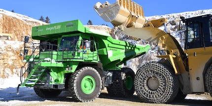 Anche il corpo dell'E-Dumper è personalizzato.