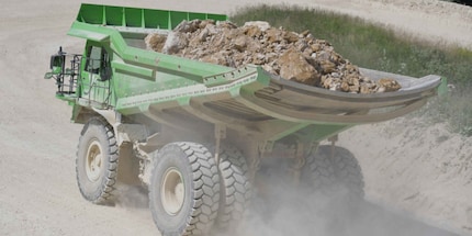 Quando è completamente carico, l'E-Dumper non perde potenza, anzi!