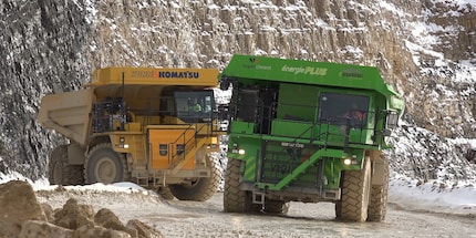 L'E-Dumper fa sembrare il suo fratello diesel piuttosto antiquato.