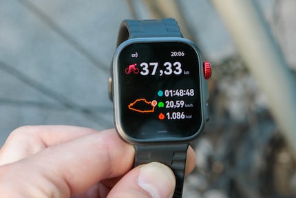 Posso visualizzare i dati di allenamento direttamente sull'orologio.