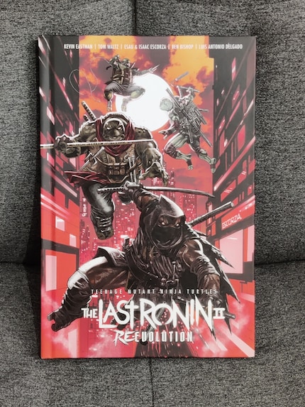 The cover of the third chapter in The Last Ronin series.