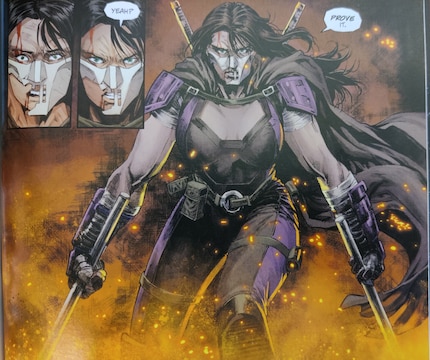Casey seems pretty badass. Her look strongly reminds me of Shredder back in the day.