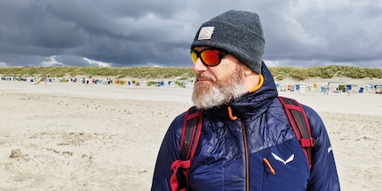 Estate sul Mar del Nord a 0 metri sul livello del mare.