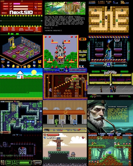 Giochi e applicazioni esclusive vengono rilasciati regolarmente sullo ZX Spectrum Next.