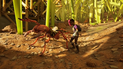 My new best friend: a warrior ant.