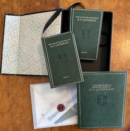 Contents of the Lovecraft set.