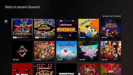 Nel PSN Store trovi collezioni di giochi retrò in «Retrò rivisitati».