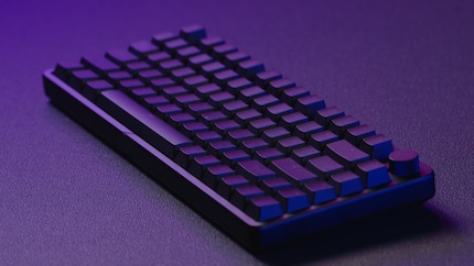 Il design della KBD-H75 è semplice.