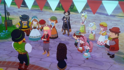The village festivals take place at regular intervals and bring the community together.