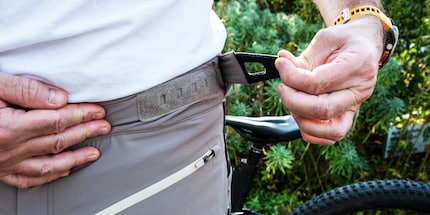 La cintura regolabile ti permette di adattare la vestibilità dei pantaloni.