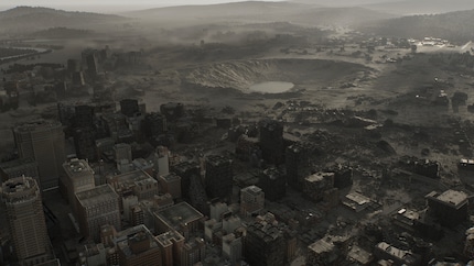 Ecco come appare Racoon City nell'ultimo capitolo.