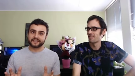 I due fondatori dello studio William Pellen (a sinistra) e Ari Gibson.