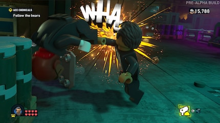 Beating baddies to a pulp. I love it.