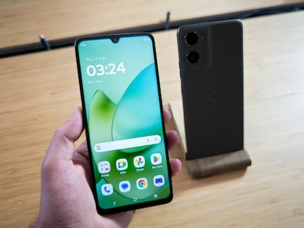 Il display di Moto G06 e G06 Power è decisamente grande.