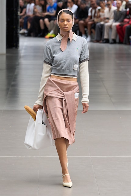 Maison Mihara Yasuhiro SS26: Skirt or jumper?