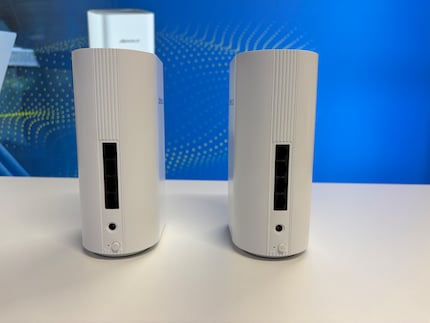 Tre volte un Gbit/s, una volta 2,5 Gbit/s sul retro.