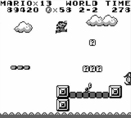 La prima avventura di Mario su Gameboy è tanto iconica quanto di breve durata.