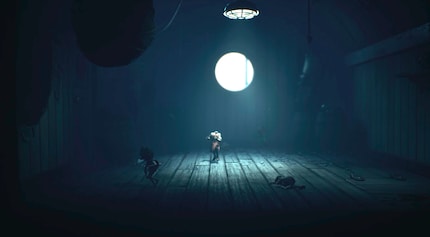 When you shoot the dolls’ heads off, their bodies keep following you.