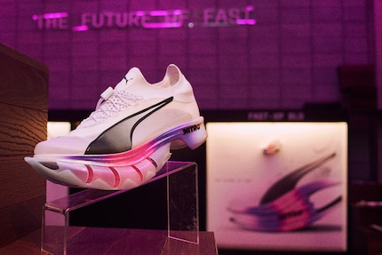 Not your grandfather's Puma trainers: the new Fast XR collection aims to provide a glimpse into the future of running.