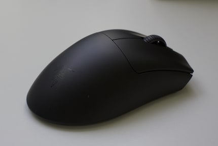 Il logo Razer è appena visibile, a seconda di come viene colpito dalla luce.