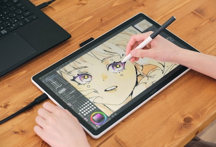 La Wacom One con display da 14 pollici.
