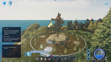 In the temples, the villagers pray to their deity. This is how I get mana, the most important resource in «Fata Deum».
