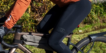 I Bike Pants ONE12 di SQlab sono caratterizzati da materiali certificati Oeko-Tex.