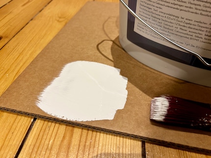 The brush is awesome. It paints super evenly.