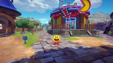 Pac-Man si sta visibilmente divertendo nel suo villaggio. A differenza di me.