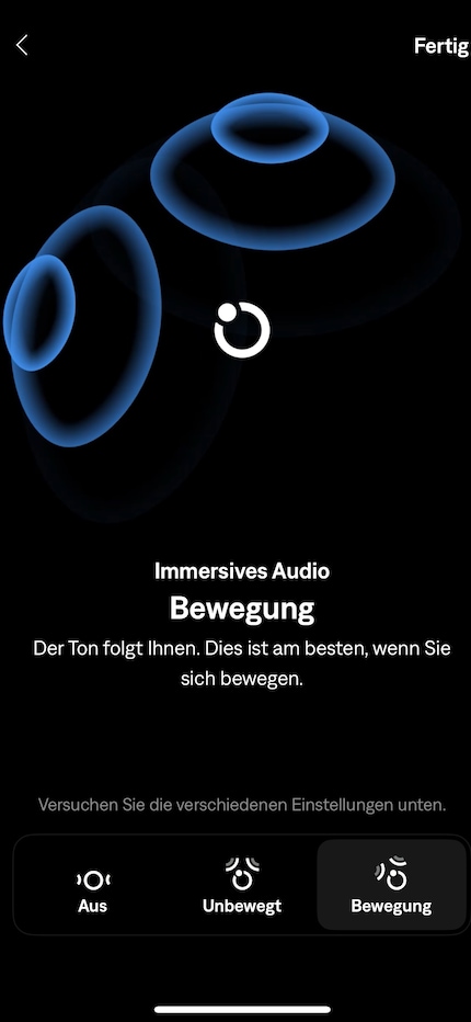 Immersione nel suono: la modalità immersiva rende l'esperienza sonora ancora più completa, ma scarica la batteria più velocemente.