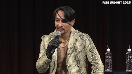 Yoshiyuki Yamaguchi appare nel livestream come Goro Majima.