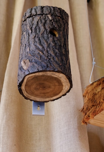 Sono realizzate con diversi tipi di legno provenienti dal Giardino Botanico di Oslo...