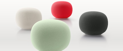 I nuovi altoparlanti intelligenti sono disponibili in quattro colori.
