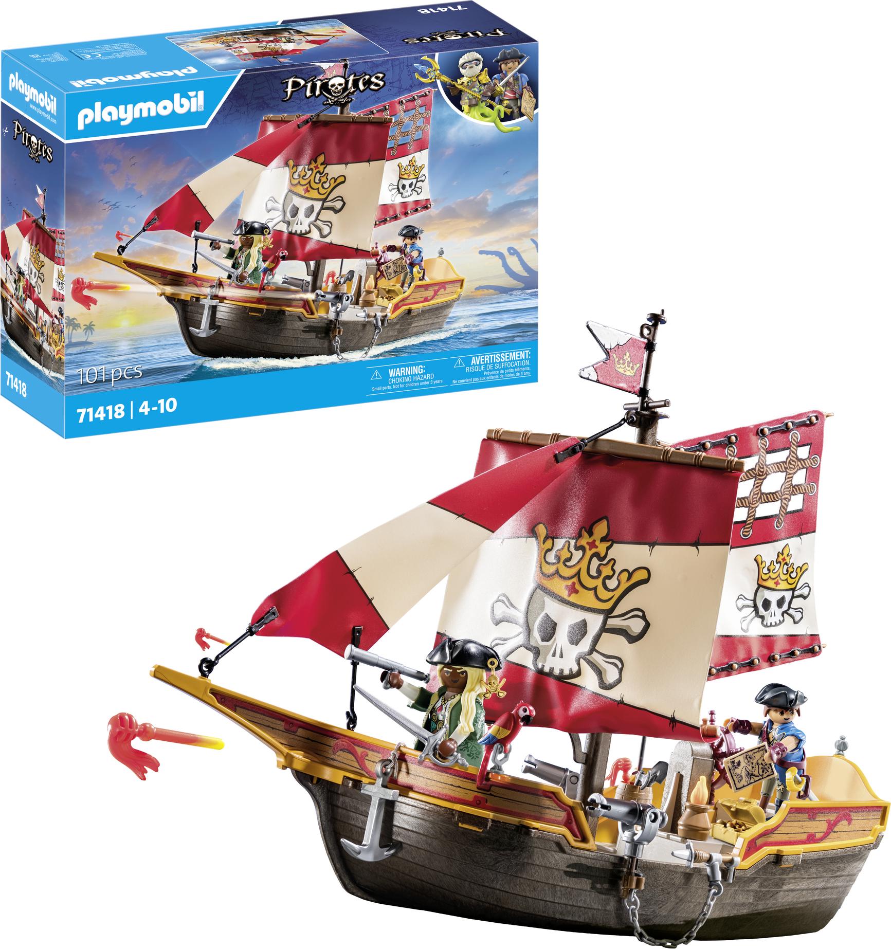 Playmobil Small pirate ship 71418 Playmobil Pirates Galaxus