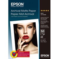 Epson Archival Mat (189 g/m², A3, 50 x)