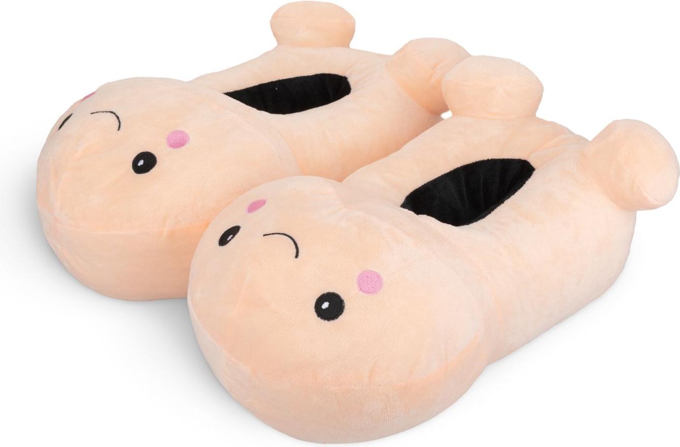 Easytoys Pantofole a forma di pene con faccina sorridente Beige L XL Galaxus