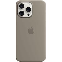 Apple Custodia in silicone per iPhone 15 Pro Max con MagSafe (marrone argilla) (iPhone 15 Pro Max)